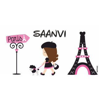 Personalised Water bottle - Parisdog (PREPAID ONLY)