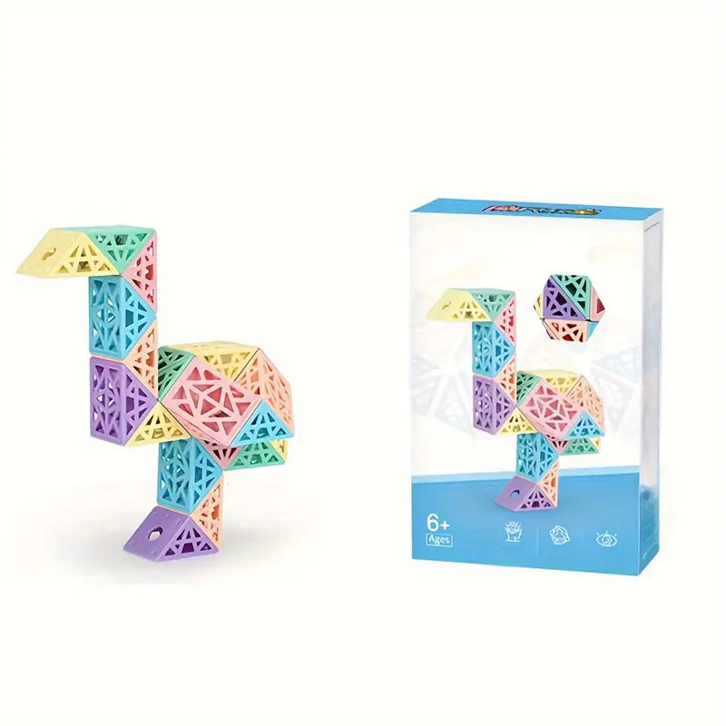 Geometric Magic Cube Puzzle Toy