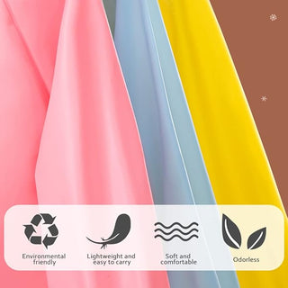 Adorable Cartoon Raincoat for Kids (Only Raincoat)
