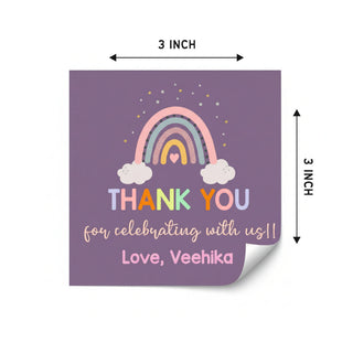 Thank you Labels - Rainbow (24pcs) (PREPAID ONLY)