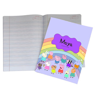 Personalized Writing Practice Book - Peppa Family (PREPAID ONLY)