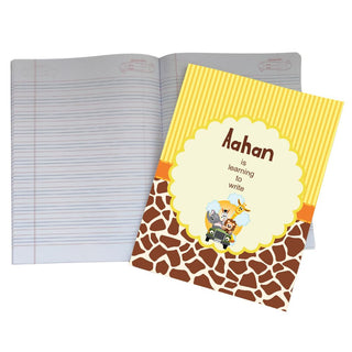 Personalized Writing Practice Book - Jungel Safari (PREPAID ONLY)