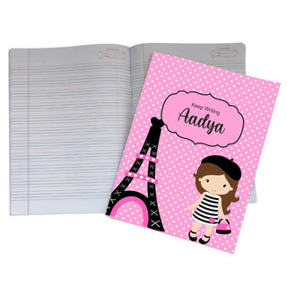Personalized Writing Practice Book - Paris Shopping (PREPAID ONLY)