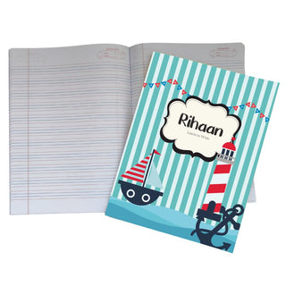 Personalized Writing Practice Book - Nautical (PREPAID ONLY)