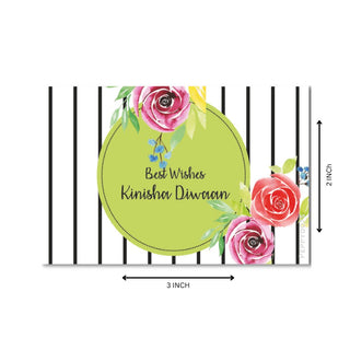 Gift tag - Rose (72 pcs) (PREPAID ONLY) (Dispatch in 5-6 Days)