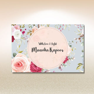 Gift Tag - Rose Garden (72 pcs) (PREPAID ONLY)