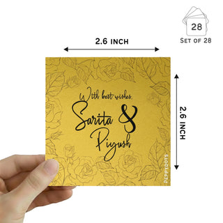 Golden Gift Tag - Rose Garden (PREPAID)