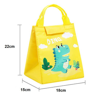 Animal Cartoon Print Thermal Insulated Lunch Bags