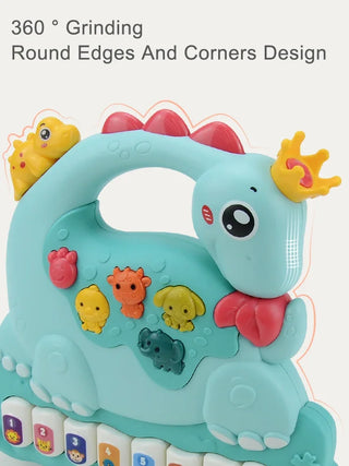 Dinosaur Design Keyboard Piano for Kids Age 2+