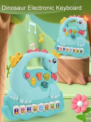 Dinosaur Design Keyboard Piano for Kids Age 2+