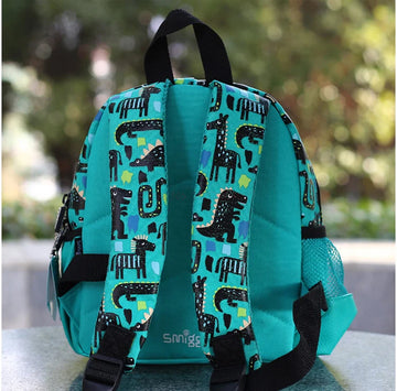 Animal Design Backpack with Front Pocket for Kids