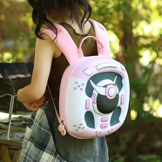 3D Steering Wheel Hard Shell Backpack – Kids School Bag