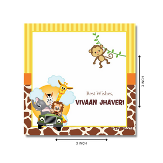 Gift Tag - Safari Animals (48 pcs) (PREPAID ONLY) (Dispatch in 5-6 Days)