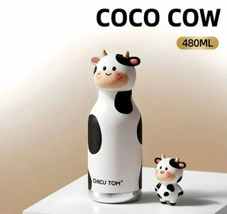 Chicu Tom Kawaii Animal Insulated Water Bottle 480ml