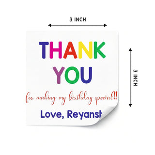 Thank you Labels - Simple (24pcs) (PREPAID ONLY)