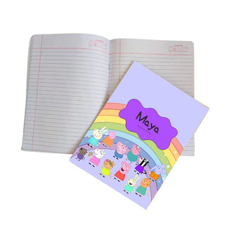 Personalized Writing Practice Book - Peppa Family (PREPAID ONLY)