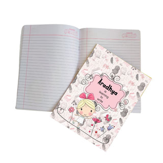Personalized Writing Practice Book - Girl with Butterfly (PREPAID ONLY)