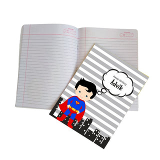 Personalized Writing Practice Book - Superman (PREPAID ONLY)