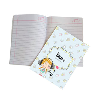 Personalized Writing Practice Book - Green Girl (PREPAID ONLY)