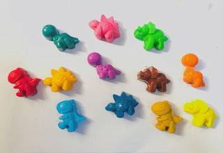 Mini Dinosaur Design Crayons Set Pack of 8