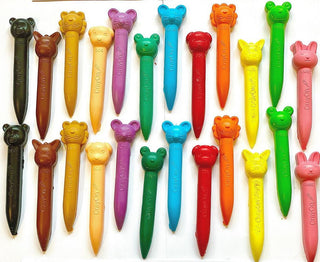 Animal Stick Design Crayons Set