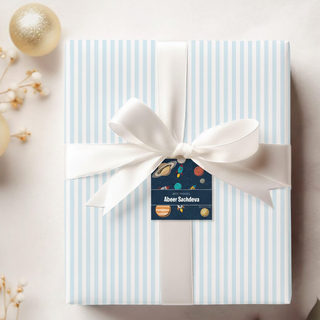 Gift Tag - Space (48 pcs) (PREPAID ONLY) (Dispatch in 5-6 Days)
