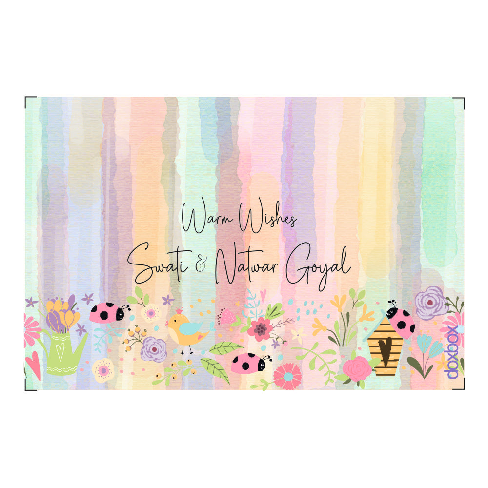 Gift tags - Spring (72 pcs) (PREPAID ONLY)