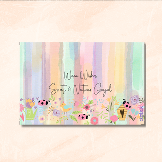 Gift tag - Spring (72 pcs) (PREPAID ONLY)