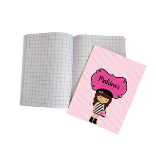 Personalized Writing Practice Book - Girl with Purse (PREPAID ONLY)
