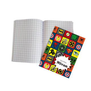 Personalized Writing Practice Book - Superhero (PREPAID ONLY)