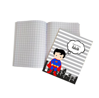 Personalized Writing Practice Book - Superman (PREPAID ONLY)