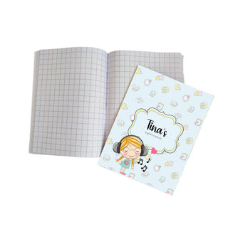 Personalized Writing Practice Book - Green Girl (PREPAID ONLY)