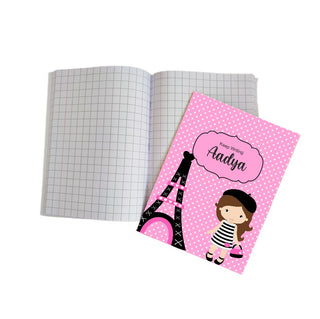 Personalized Writing Practice Book - Paris Shopping (PREPAID ONLY)