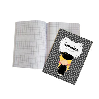 Personalized Writing Practice Book - Graduation Girl (PREPAID ONLY)