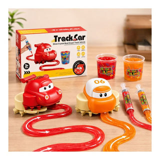 Slime Track Car – DIY Crystal Mud Rail Vehicle Toy for Kids