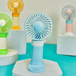 Colourful Mini Handheld Fan for Kids – Portable & Lightweight
