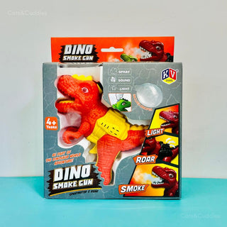 Dino Smoke Gun – Roar, Light & Water Spray Dinosaur Toy for Kids (Age 4+)(Random)