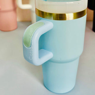 590ml Insulated Travel Mug with Handle – Stylish Leakproof Tumbler