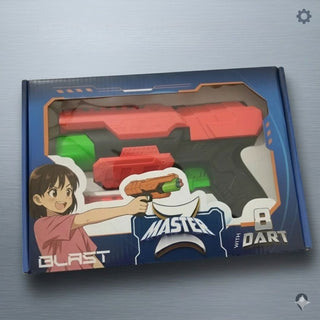 Master Blast Foam Dart Gun with 8 Darts