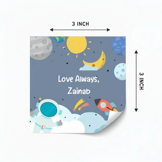 Gift Labels - Sun and moon (24pcs) (PREPAID ONLY) (Dispatch in 5-6 Days)
