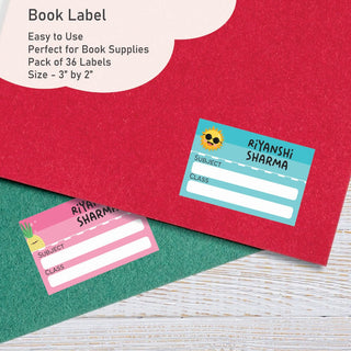 Personalised Book Labels - Sunny Days (PREPAID ORDER)