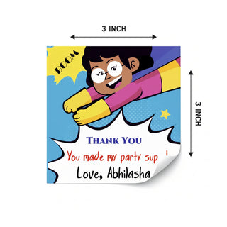 Thank you Labels - Superkid (24pcs) (PREPAID ONLY)