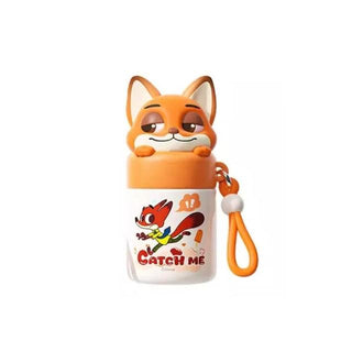 Kids Cartoon Character Mini Lunch Box | 200ml | 3D Animal Lid | Insulated Food Jar