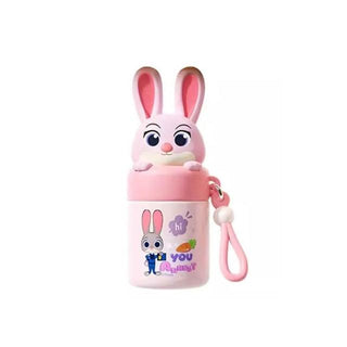 Kids Cartoon Character Mini Lunch Box | 200ml | 3D Animal Lid | Insulated Food Jar