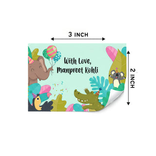 Gift Labels - Tropical Animals (24pcs) (PREPAID ONLY) (Dispatch in 5-6 Days)