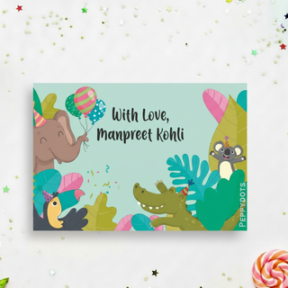 Gift Labels - Tropical Animals (24pcs) (PREPAID ONLY) (Dispatch in 5-6 Days)