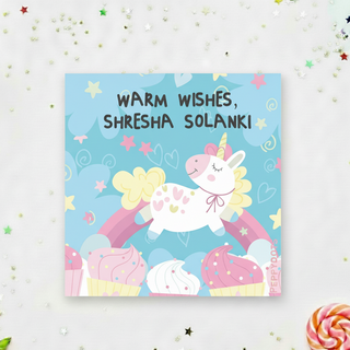 Gift Labels - Unicorn Love (24pcs) (PREPAID ONLY) (Dispatch in 5-6 Days)