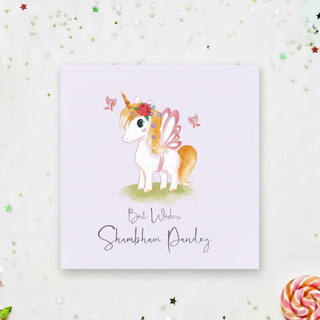 Gift Labels - Unicorn Watercolor (24pcs) (PREPAID ONLY) (Dispatch in 5-6 Days)