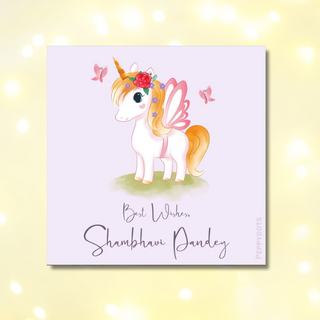 Gift Tag - Unicorn Watercolor (48 pcs) (PREPAID ONLY) (Dispatch in 5-6 Days)