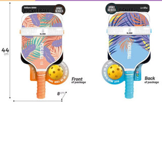 Pickle Ball with Racket Indoor & Outdoor Game for Kids Age 3+ (Random)